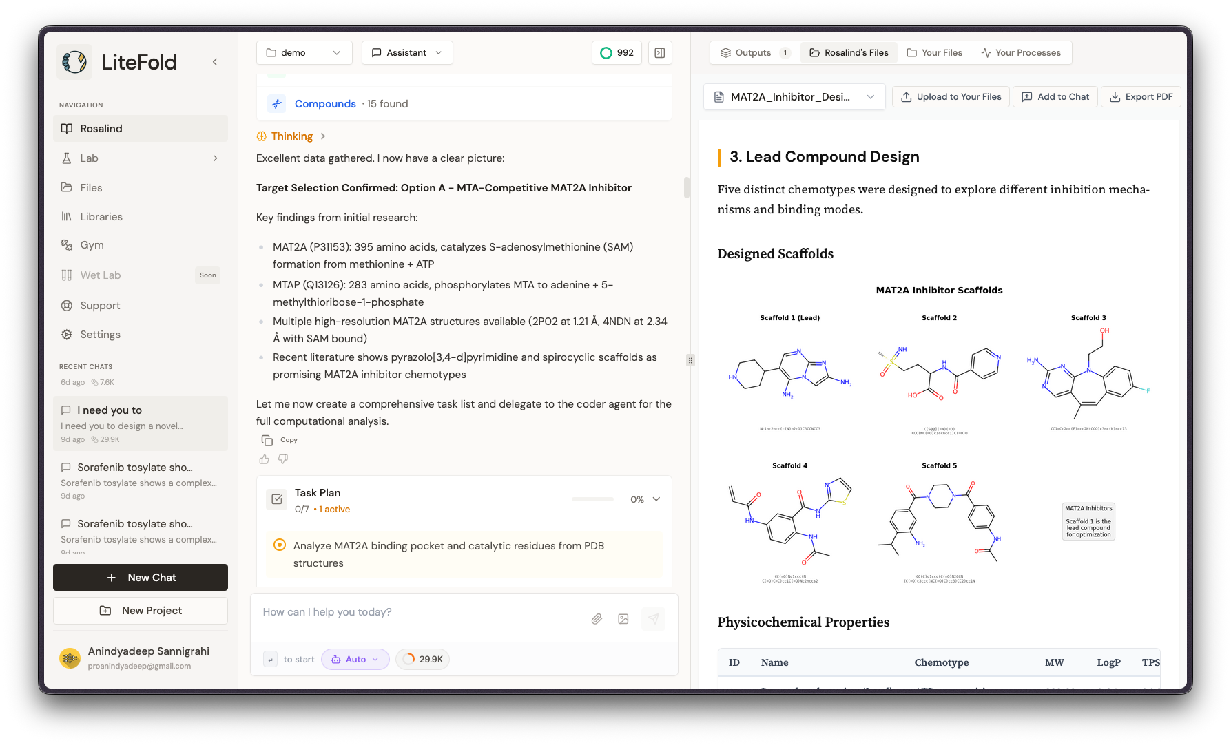 LiteFold product preview